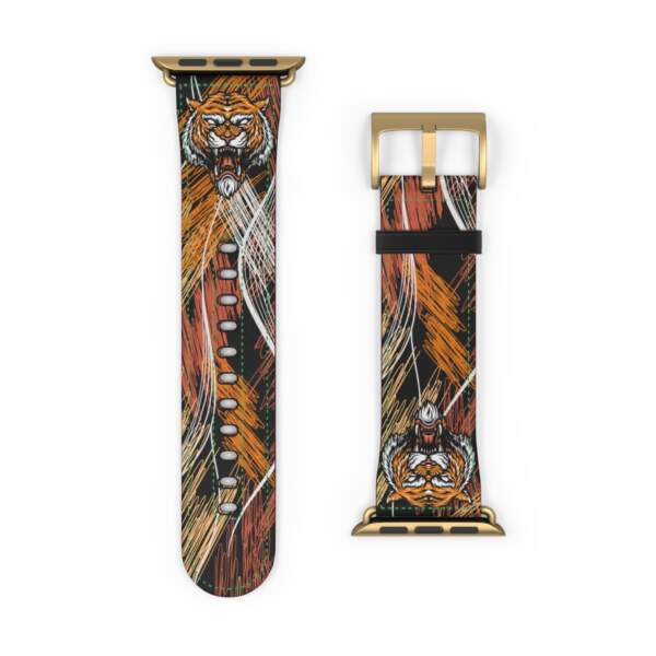 Wildlife Art Watch Band - Bold Tiger Design for Adventurers - GIFTZ For Your Loved Ones