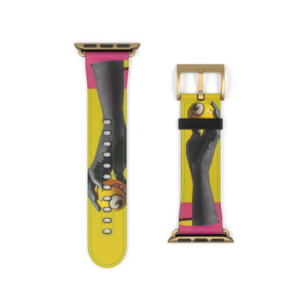 Vibrant Art Watch Band with Bold Graphic Design - GIFTZ For Your Loved Ones