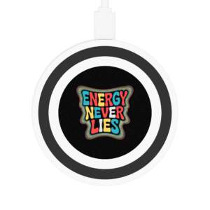 Colorful Energy Never Lies Wireless Charging Pad - GIFTZ For Your Loved Ones