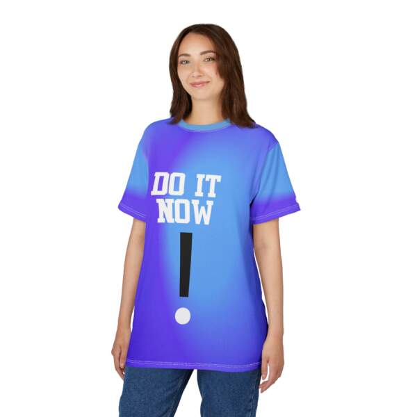 Do It Now Tee — Motivational Blue Gradient T-Shirt - GIFTZ For Your Loved Ones