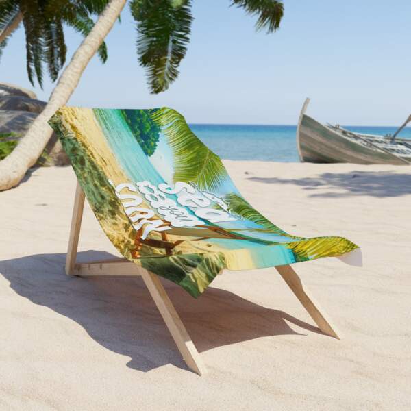 Tropical Beach Towel - 'Sea You Soon' Summer Vibes - GIFTZ For Your Loved Ones