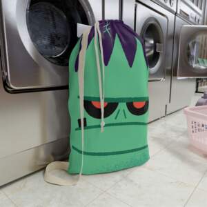 Frankenstein Laundry Bag — Cute Monster Drawstring Hamper for Kids & Dorms - GIFTZ For Your Loved Ones