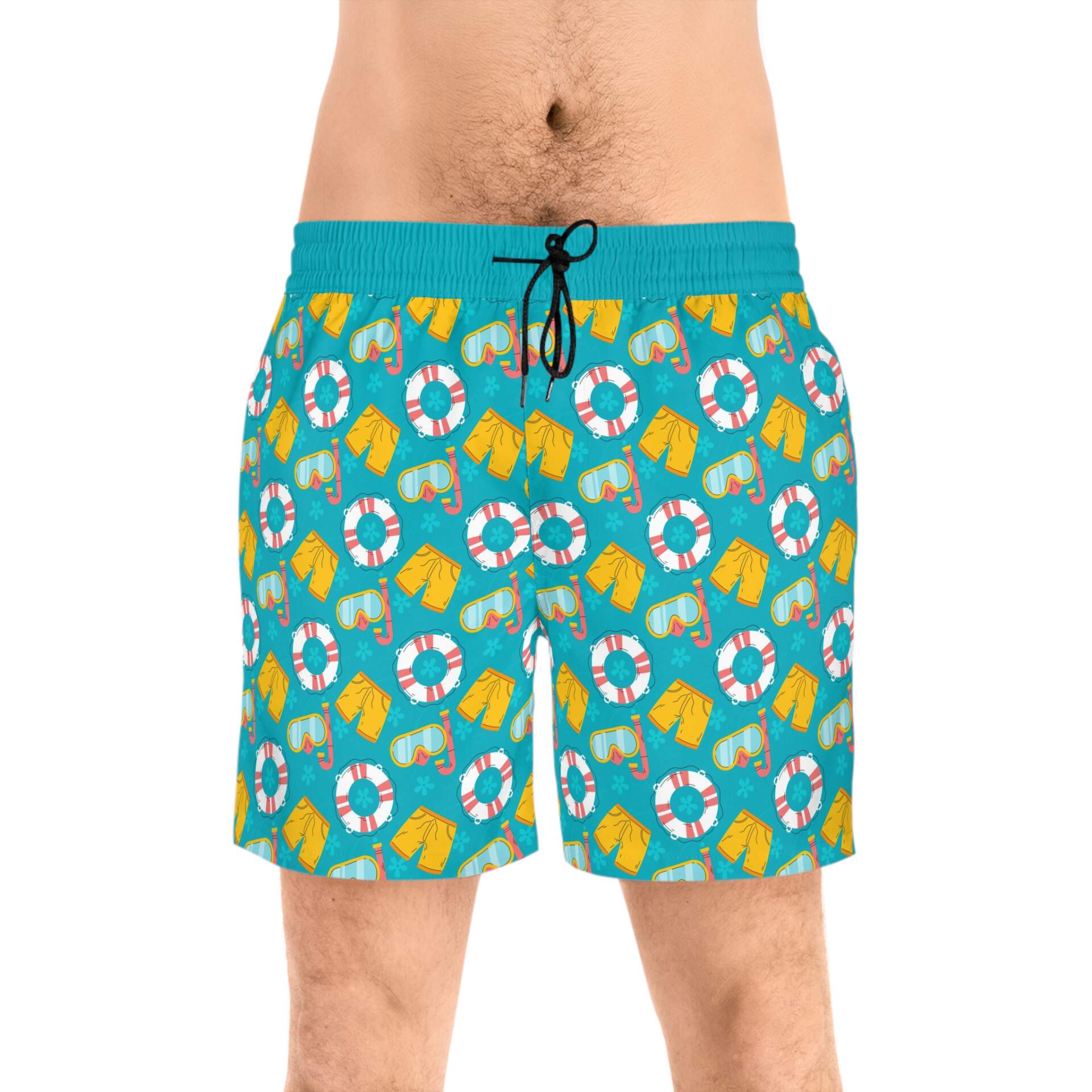 Summer Swim Shorts — Tropical Lifesaver & Boardshort Pattern - GIFTZ For Your Loved Ones