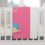 It's a Girl Soft Fleece Baby Blanket - Perfect Baby Shower Gift - GIFTZ For Your Loved Ones