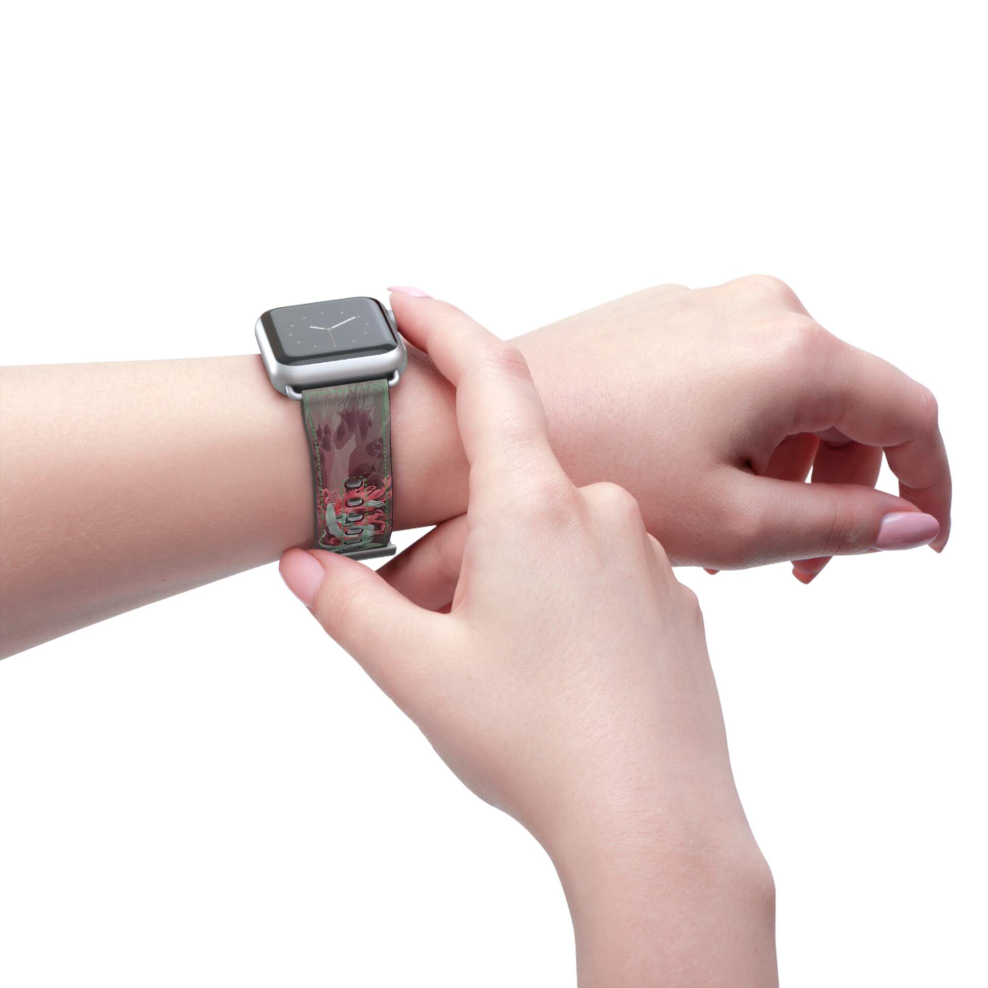 Stylish Floral Watch Band for Apple & Smart Watches - GIFTZ For Your Loved Ones