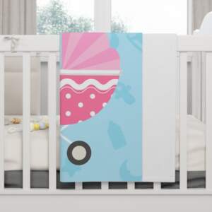 Sweet Baby Fleece Blanket – Ultra Soft & Cozy Newborn Comfort - GIFTZ For Your Loved Ones