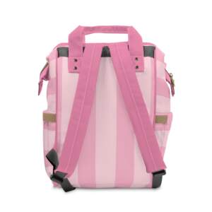 Cute Pink Multifunctional Diaper Backpack for Moms - GIFTZ For Your Loved Ones