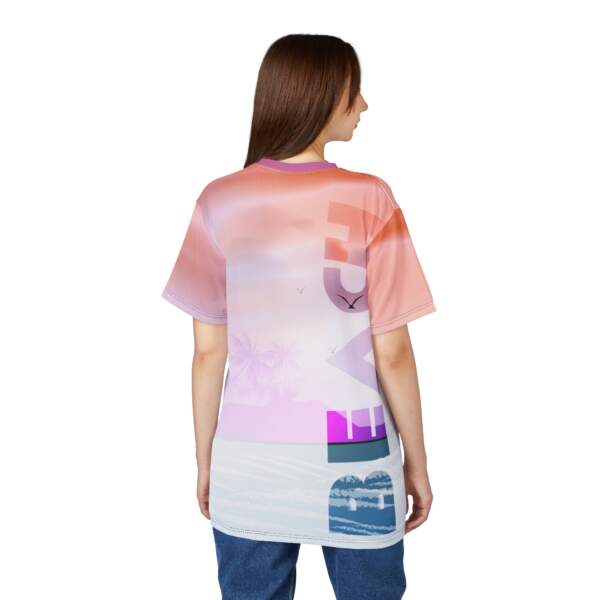 Beach Sunset Tee — Pastel Palm All-Over Print - GIFTZ For Your Loved Ones