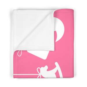 It's a Girl Soft Fleece Baby Blanket - Perfect Baby Shower Gift - GIFTZ For Your Loved Ones