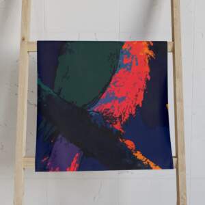 Colorful Owl Hand Towel - Vibrant Nighttime Design - GIFTZ For Your Loved Ones