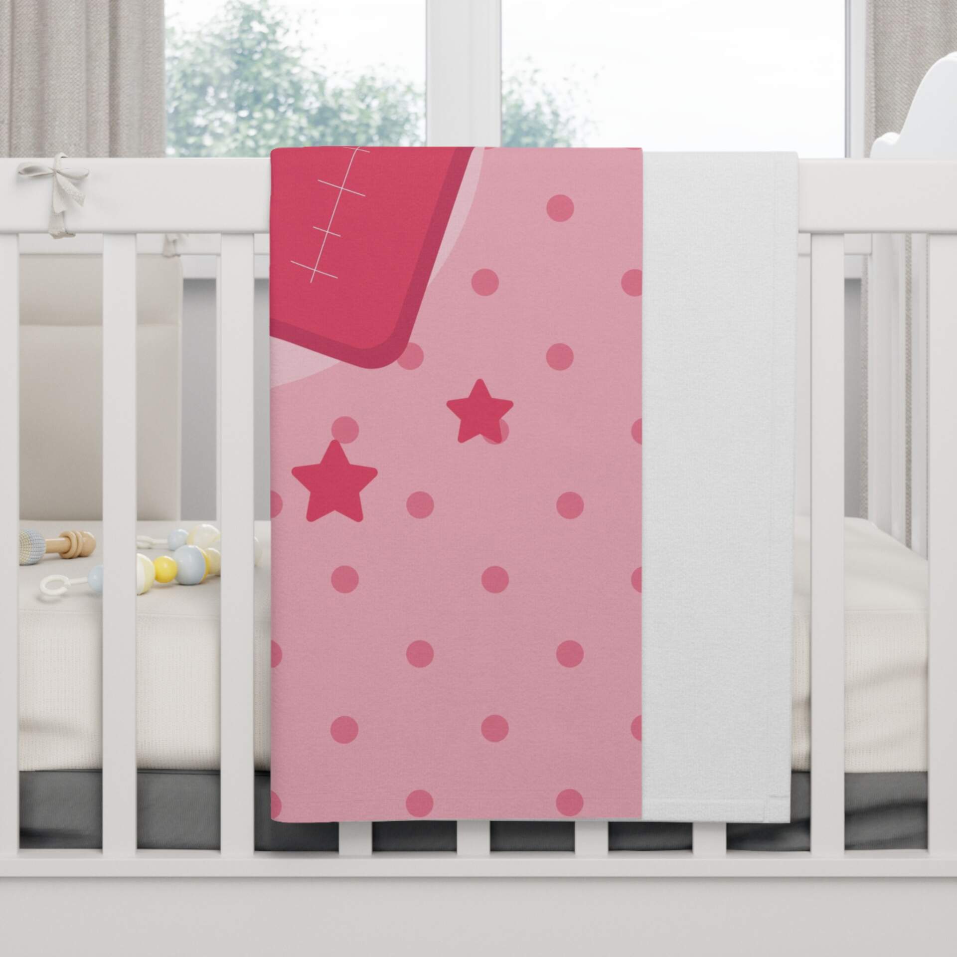 Cute Baby Blanket with Pacifier and Bottle Design - GIFTZ For Your Loved Ones