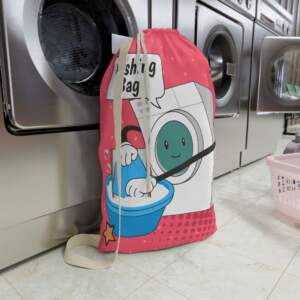 Laundry Bag — Cute Washing Machine 'Washing Bag' Drawstring Organizer - GIFTZ For your Loved Ones