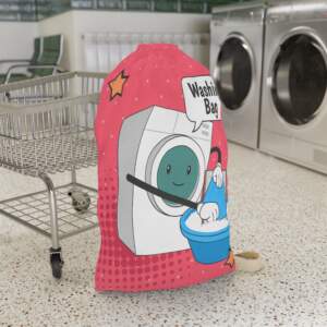 Laundry Bag — Cute Washing Machine 'Washing Bag' Drawstring Organizer - GIFTZ For your Loved Ones