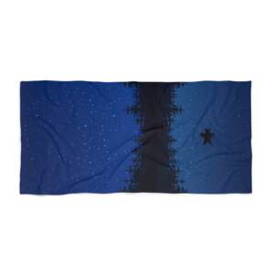 Starry Night Beach Towel - Soft, Quick-Dry Towel for Relaxing by the Shore - GIFTZ For Your Loved Ones