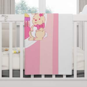 It's a Girl Soft Fleece Baby Blanket - GIFTZ For Your Loved Ones