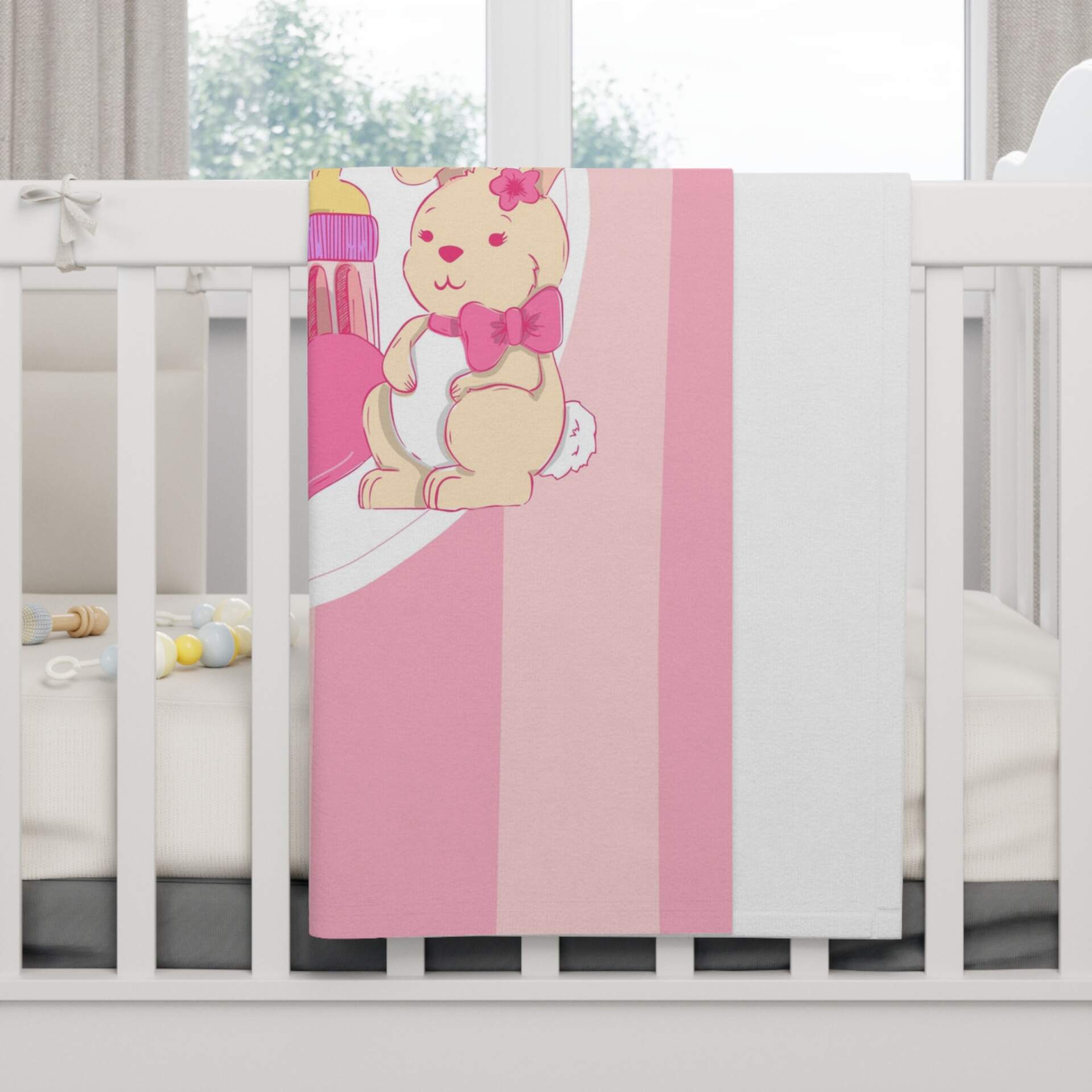It's a Girl Soft Fleece Baby Blanket - GIFTZ For Your Loved Ones