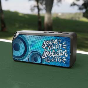 You’re! What You Listen To – Bluetooth Speaker with Inspirational Design - GIFTZ For Your Loved Ones