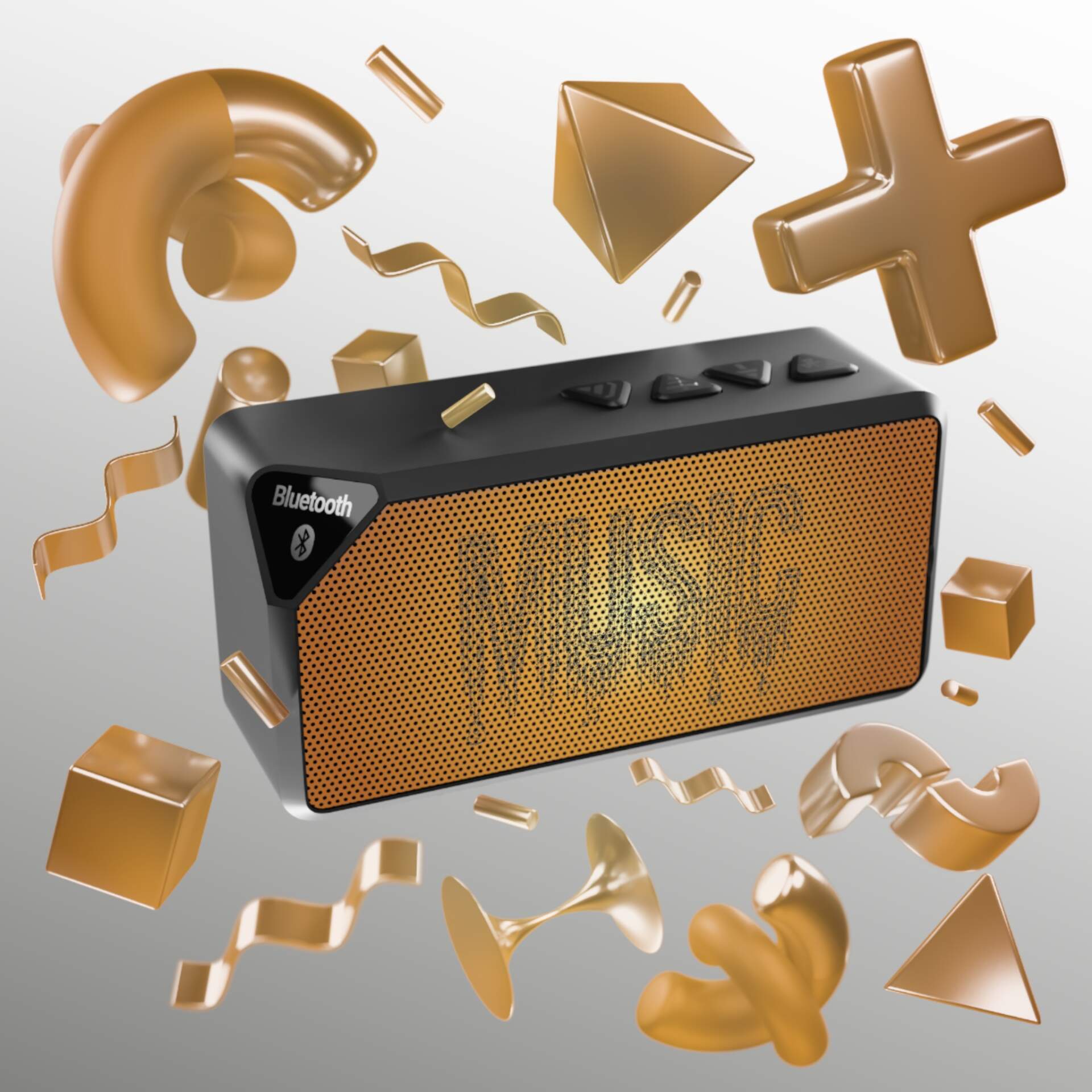 Bluetooth Speaker – Music Edition | Crystal Clear Wireless Sound - GIFTZ For Your Loved Ones