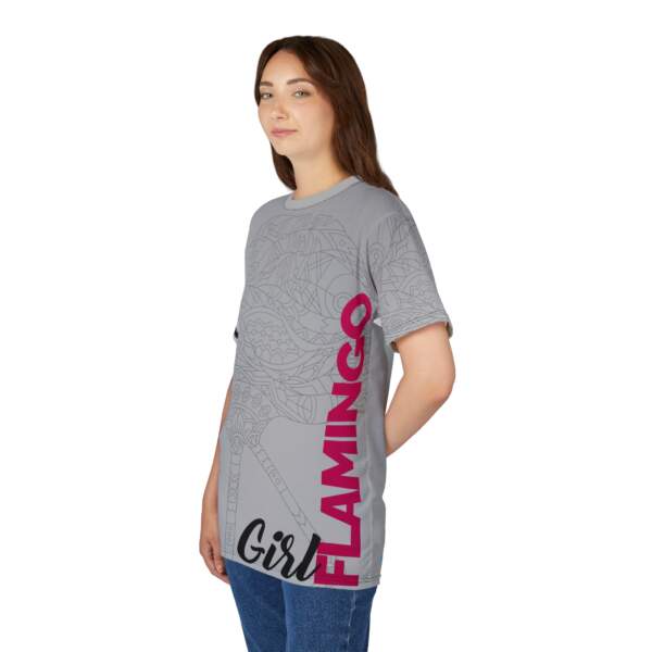 Flamingo Girl All-Over Print Tee for Women's - GIFTZ For your loved ones