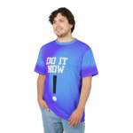 Do It Now Tee — Motivational Blue Gradient T-Shirt - GIFTZ For Your Loved Ones