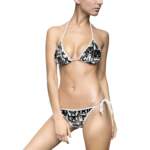 Black & White Retro Cassette Bikini - GIFTZ For your loved ones