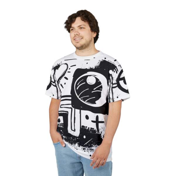 Abstract Black & White Graffiti Tee - GIFTZ For Your Loved Ones