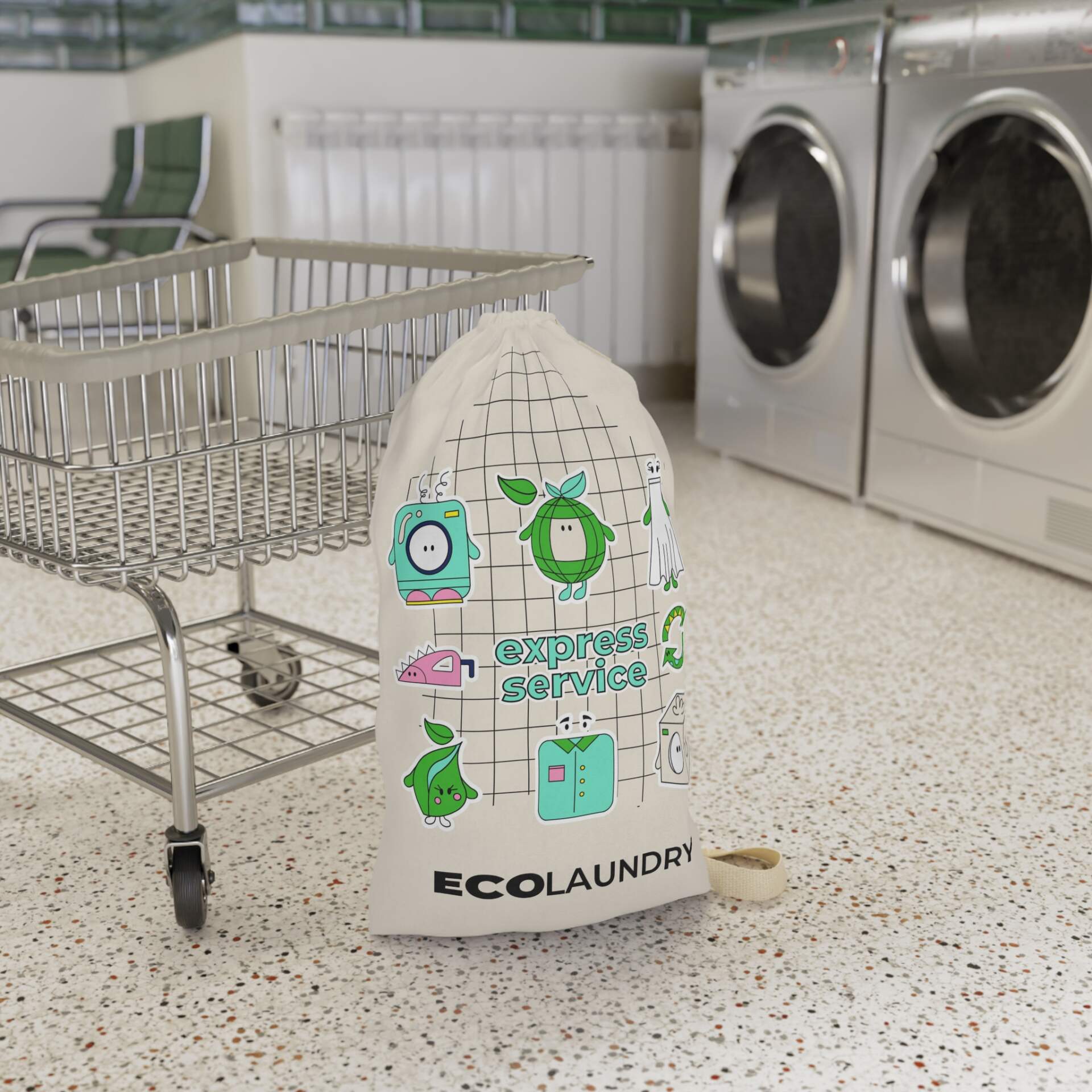 EcoLaundry Express Service Laundry Bag - GIFTZ For Your Loved Ones