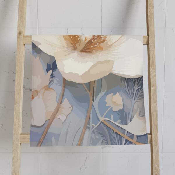 Floral Hand Towel - Elegant Botanical Design for Home Decor - GIFTZ For Your Loved Ones