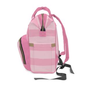 Cute Pink Multifunctional Diaper Backpack for Moms - GIFTZ For Your Loved Ones