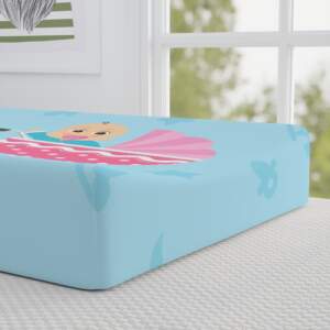 Sweet Baby Changing Pad Cover - Cute Blue Nursery Accessory - GIFTZ For Your Loved Ones