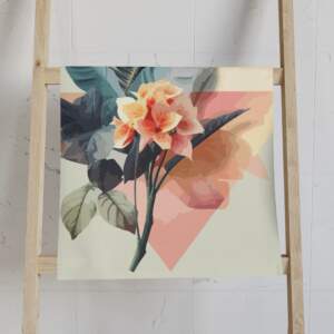 Tropical Floral Hand Towel - Stylish Kitchen & Bathroom Decor - GIFTZ For Your Loved Ones