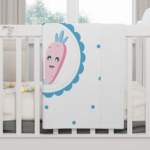 Cute Cartoon Baby Blanket with Friendly Characters - GIFTZ For Your Loved Ones