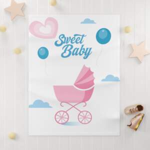 Sweet Baby Fleece Blanket for Newborns - GIFTZ For Your Loved Ones