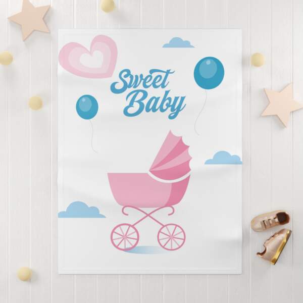 Sweet Baby Fleece Blanket for Newborns - GIFTZ For Your Loved Ones