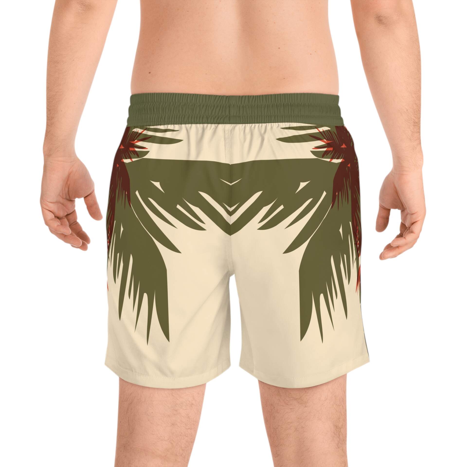 Beach Vibes Men’s AOP Swim Shorts – The Perfect Beachwear Gift for Him - GIFTZ For Your Loved Ones