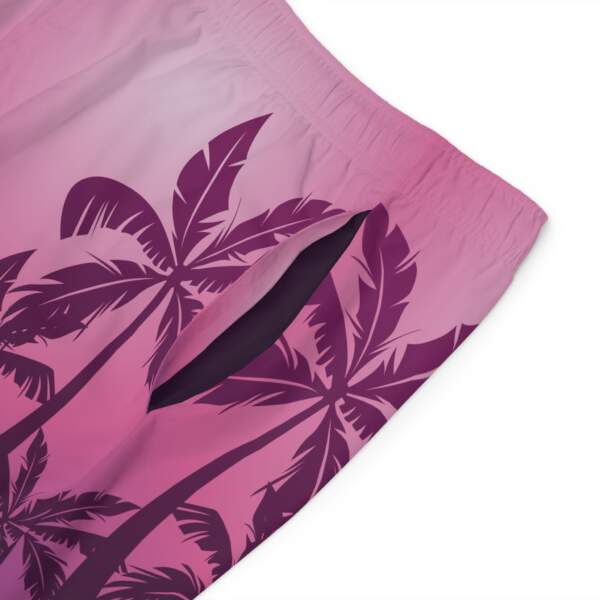 Board Shorts — Pink Sunset Palm Tree Swim Trunks - GIFTZ For your loved ones