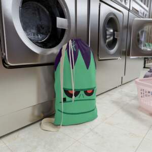 Frankenstein Laundry Bag — Cute Monster Drawstring Hamper for Kids & Dorms - GIFTZ For Your Loved Ones