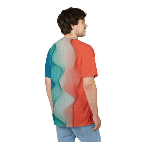 Artificial Waves All Over Print Tee - Unisex Cut & Sew Tee (AOP) - GIFTZ For Your Loved Ones