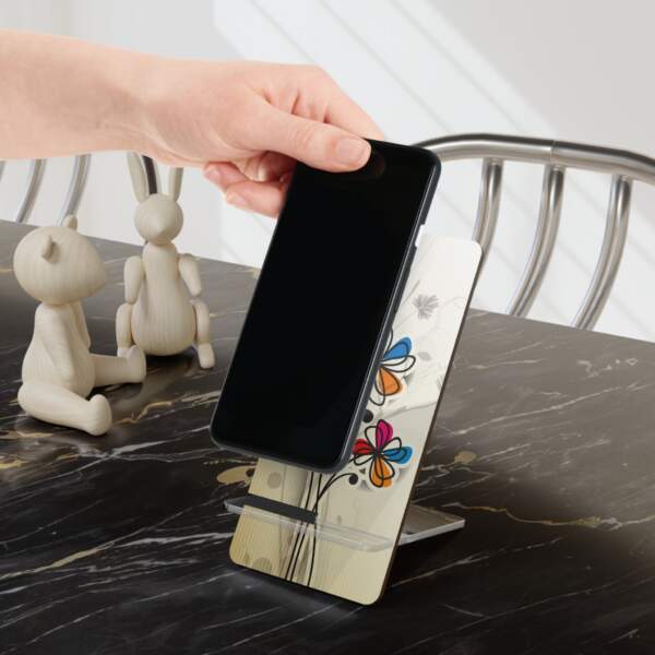 Floral Vector Smartphone - Mobile Display Stand - GIFTZ For Your Loved Ones