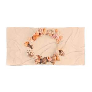 Seashell Beach Towel – Perfect for Summer Days and Beach Vacations - GIFTZ For Your Loved Ones