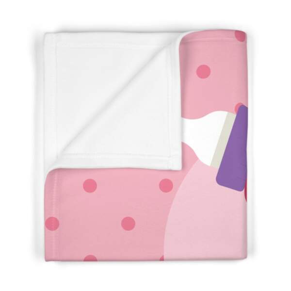 Cute Baby Blanket with Pacifier and Bottle Design - GIFTZ For Your Loved Ones