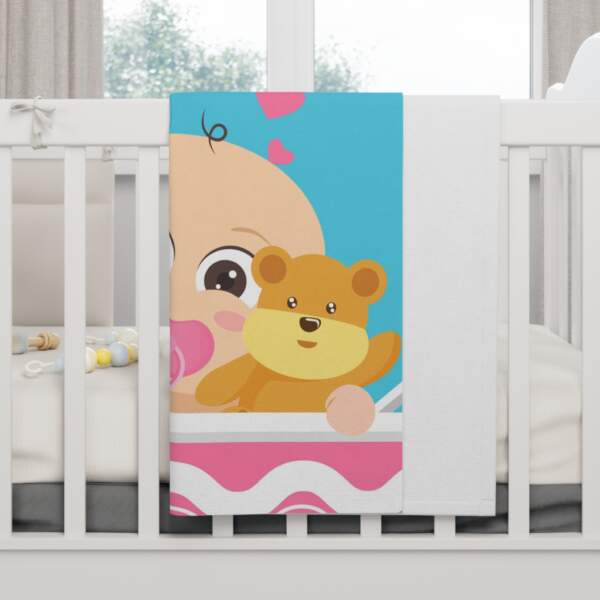 Baby Milestone Soft Fleece Blanket - You're Now 1 Still a Baby! - GIFTZ For Your Loved Ones