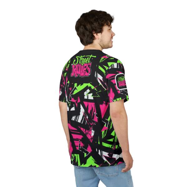 Street Rules Graffiti Tee — Neon Urban All-Over Print T-Shirt - GIFTZ For Your Loved Ones