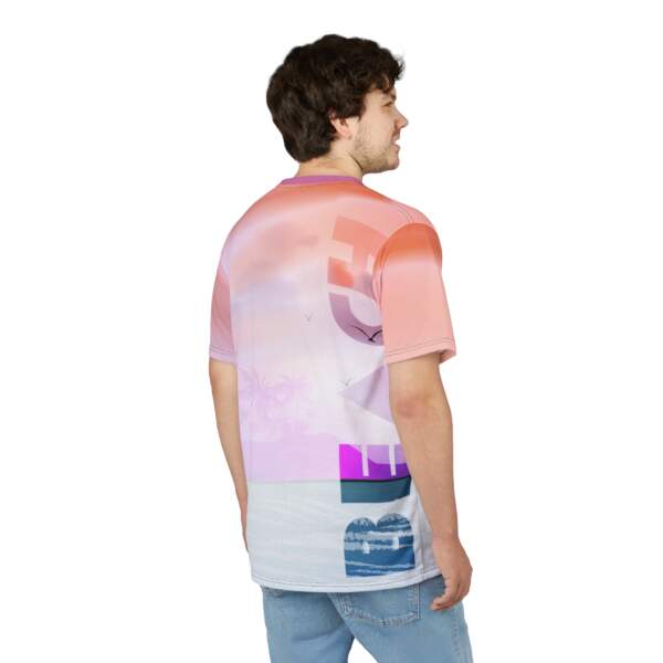 Beach Sunset Tee — Pastel Palm All-Over Print - GIFTZ For Your Loved Ones