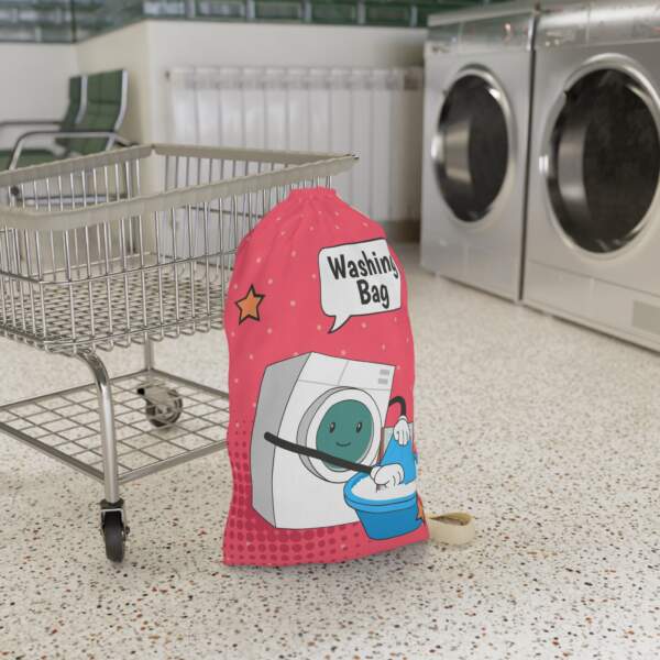 Laundry Bag — Cute Washing Machine 'Washing Bag' Drawstring Organizer - GIFTZ For your Loved Ones