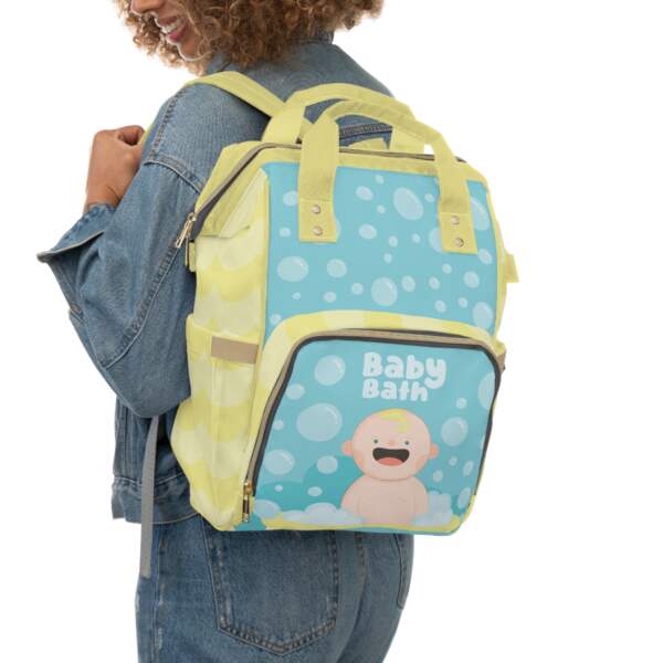 Baby Bath Diaper Backpack – Cute, Spacious, and Perfect for On-the-Go Moms - GIFTZ For Your Loved Ones
