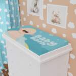 Cute Baby Bath Changing Pad Cover - Adorable Nursery Accessory - GIFTZ For Your Loved Ones