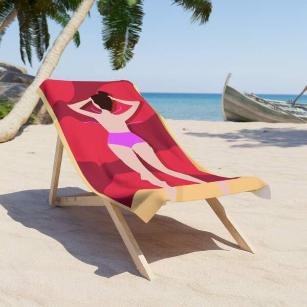 Relaxing Beach Towel with Fun Summer Design - GIFTZ For Your Loved Ones