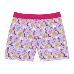 Tropical Toucan Swim Shorts — Colorful Vacation Print Men's Beach Trunks - GIFTZ For Your Loved Ones