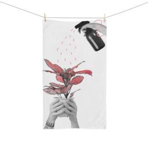 Botanical Hand Towel – Perfect for Plant Lovers and Home Decor - GIFTZ For Your Loved Ones